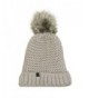 Luxury Divas Taupe Winter Beanie