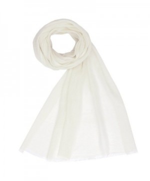 KASHFAB Kashmir Fashion Cashmere Pashmina - Off White - CO12MO2NP7X