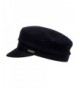 Sterkowski Wool Cloth Tevia Fiddler Cap - Black - CG11Q2PBP9T