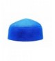 Solid Blue Moroccan Fez-style Kufi Hat Cap w/ Pointed Top - CS12O8PHHWS
