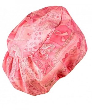 Riley Medical Scrub Caps - Pink Ribbon Squares - CA12NTN16UH