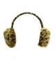 Leopard Print Faux Fur Earmuffs