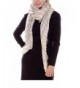 Women's Oversized Large Plaid Checked Tartan Blanket Scarf Wrap Shawl + Fashion tie - N Beige - CK18692HSGZ