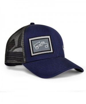 bigtruck Classic Mesh Snapback Baseball Hat- Navy - CZ12991LUYR