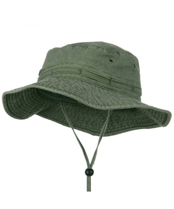 E4hats Extra Big Size Fishing Hats (For Big Head) - Olive - CR1252VLHAJ