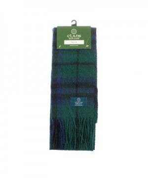 Clans Of Scotland Pure New Wool Scottish Tartan Scarf Austin (One Size) - CC123H4E8UF