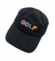 Golf Dad Hat Baseball Cap 3D Embroidered Adjustable Snapback Unisex - Multicoloured - CO185ED50AE