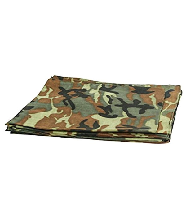 Paisley One Dozen Cowboy Bandanas - Camouflage - C0182AT5NLO