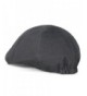 ililily Stretch Fit Vintage newsboy Charcoal in Men's Newsboy Caps