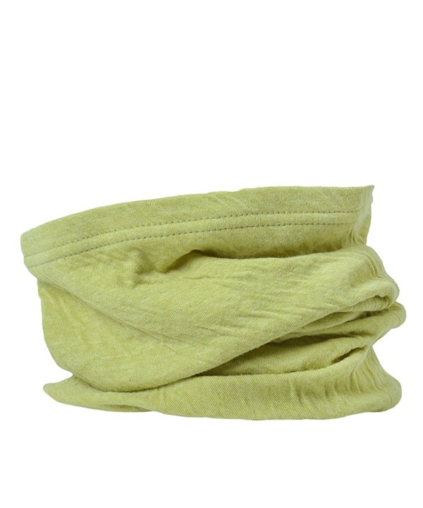 CHARM Casualbox  Womens Headband Neck Warmer Beanie Fashion Made in Japan - Lime Green - CV116RGY29D