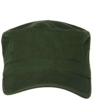 Washed Military Hat Army Olive W32S37C in Women's Baseball Caps