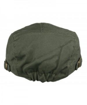 Cotton Gatsby Newsboy Hunting Olive in Men's Newsboy Caps