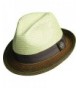 Santana Holistic Toyo Pinch/braid Fedora Hat - Tan - C811JBLV14F