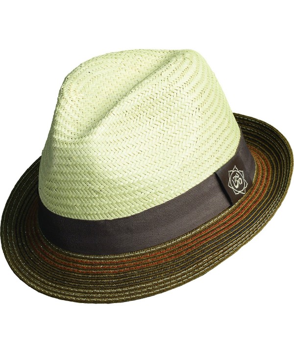 Santana Holistic Toyo Pinch/braid Fedora Hat - Tan - C811JBLV14F