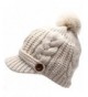 Womens Knitted Skully MIRMARU Scrunchy