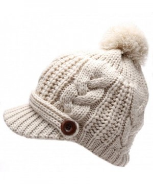 Womens Knitted Skully MIRMARU Scrunchy