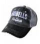 Barbells & Ponytails Vintage Distressed Baseball Hat - C0182XRNLUX