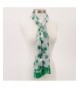 Shamrock Scarf Green Patricks White