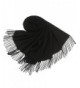 Women Pashmina Black Scarf Wrap