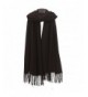 Women Pashmina Black Scarf Wrap in Fashion Scarves