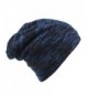 Magarrow Men&lsquos and Women's Winter Wool Warm Hat Beanie Cap Daily Slouchy Hat - Blue - C91860QL6NM