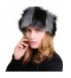 MissShorthair Faux Fur Headband-Neck Warmer for Winter Earwarmer Earmuff Hat Ski - Black and Grey - C2186AMO298