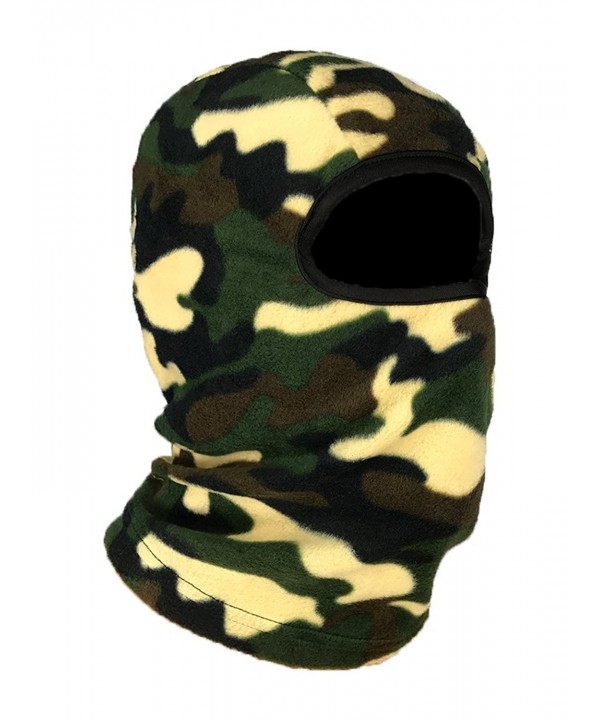 OJORE Fleece Balaclava Hunting Ski Mask Warm Winter Full Face Camo - CB12OBFDG0Q