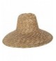 Super Wide Brim Lifeguard Hat Straw Beach Sun Summer Surf Safari Gardening UPF - CL119G17WON