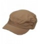 Cotton Herringbone Army Cap-Tan - CB111L4KM8V