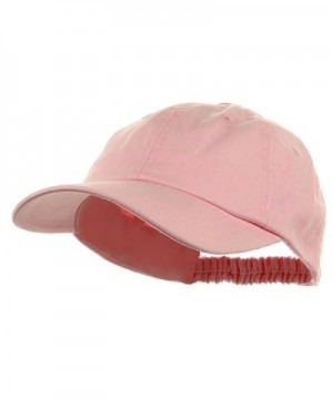 Washed Ladies Polo Caps-Pink - CS11174X72N