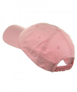 Magic Washed Ladies Polo Caps Pink