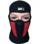 M1 Full Face Cover Balaclava Protection Filter Plain Mask - Red (BALA-FILT-RED) - C112DVLQ61D