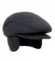 LAN-GO Men's Classic Cap Winter Warm Woolen Gentleman Hat Earflap Hat - CH189DRHM6A