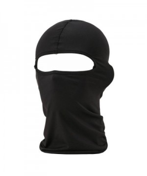 Eavacic Balaclava Tactical Face Mask Hood Neck Gaiter 1 Pack - Black - CM12NW6UUL6