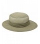 Dorfman Pacific Men's Boonie Mesh Sides Hat - Khaki - CU113OTN4V3