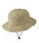 Size Washed Bucket Chin Cord in Men's Sun Hats