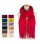 Choomon Women Cashmere Scarf Windproof With A Gift Box - Red - CU1858S8QDZ