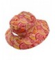 Ladies Floral Reversible Fashion Hat Pink in Women's Sun Hats