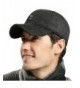 CS&BEAUTY Men's Wool Warm Soft Lined Cap Adjustable Baseball Winter Hats - Black - CI12O2MPPBV
