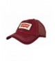 Levi's100% cotton Levi's Men's Batwing Logo Patch Adjustable Snapback Hat - Red - CA184YS6MEW