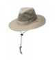 Solarweave Cotton Safari Sun Hat - Camel - C911MBNJCDH