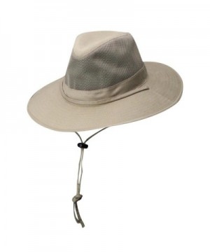 Solarweave Cotton Safari Sun Hat - Camel - C911MBNJCDH