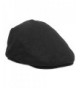Primitive Wing Men's Wool Tweed Newsboy Cabbie Driving Hat - Black - CV1262RA1K9