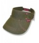 Hothead Large Brim Sun Visor Hat - Denim in Olive - CL11D0VXOWJ