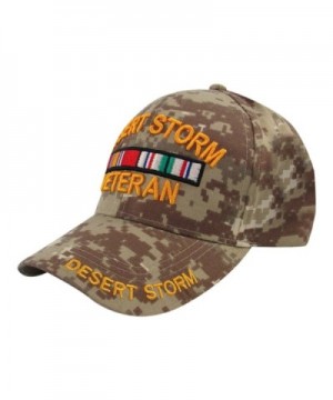 Warriors Desert Storm Veteran Camouflage in Women's Baseball Caps