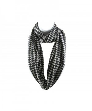 RW Houndstooth Pattern Infinity Scarf