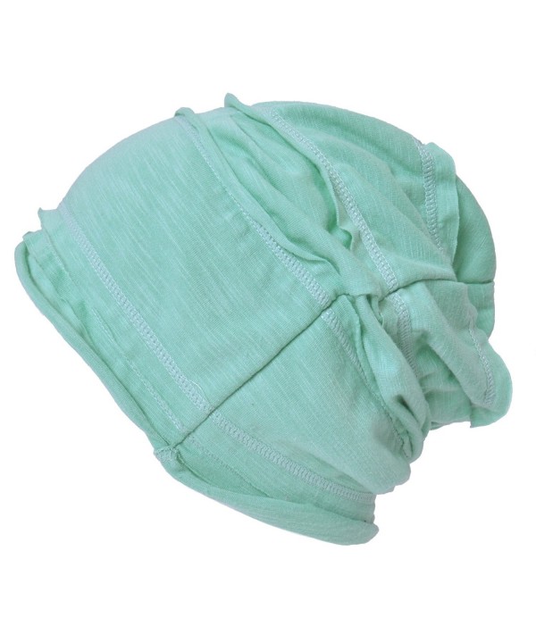 Grace Charm Casualbox | Womens Slouch Beanie Baggy Hat Knit Japanese Fashion - Green - CS120GFMX1T