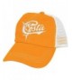 Costa Del Mar Retro Trucker Hat with Snap Closure - Orange/White - CE11IA5I1T5