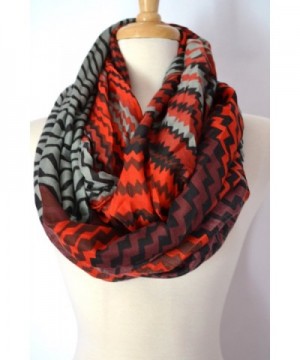 Anytime Scarf Womens Chevron Infinity