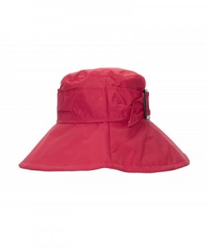 FLH Bucket Buckle Roll Up Packable in Women's Rain Hats